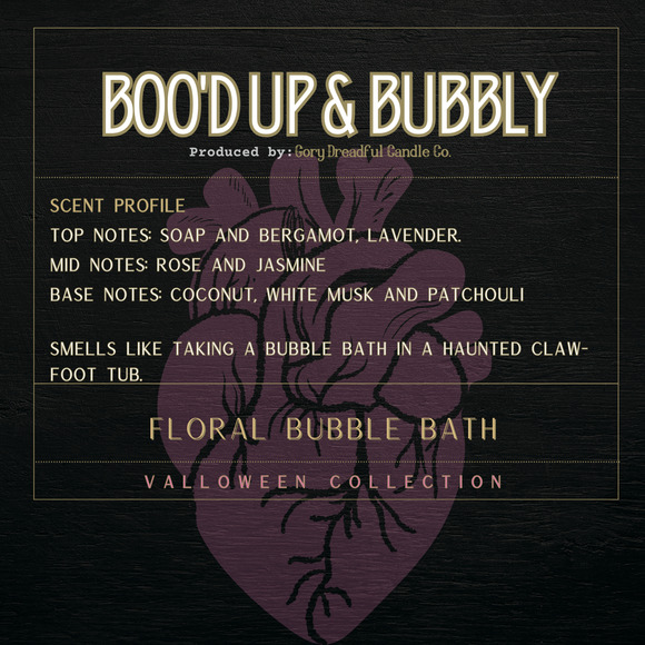 BOO'D UP & BUBBLY Sizzling Room Salt Crystal Potpourri: Floral Bubble Bath Scent - Picture 2 of 10